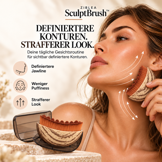 Ziblea SculptBrush – definiertere Konturen, weniger Puffiness und strafferer Look