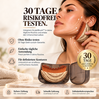 SculptBrush – 30 Tage Geld-zurück-Garantie